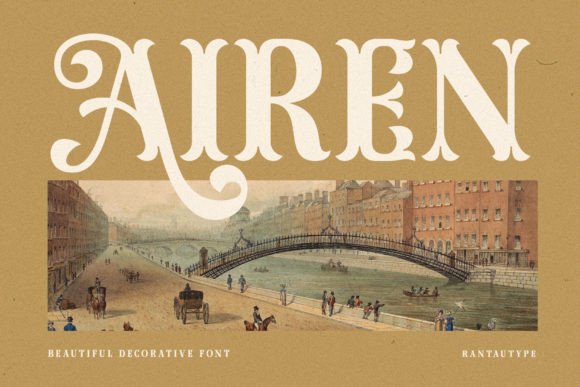 Airen: A Timeless Serif Font for Elegant Design