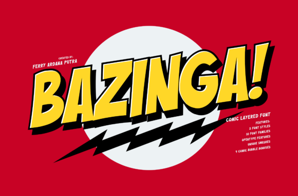 Bazinga! A Bold Typeface for Creative Impact