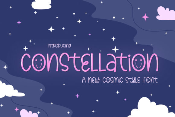 Constellation: A Display Font for Joyful Design
