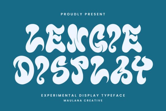 Lengie: A Psychedelic Display Font for Bold Creations