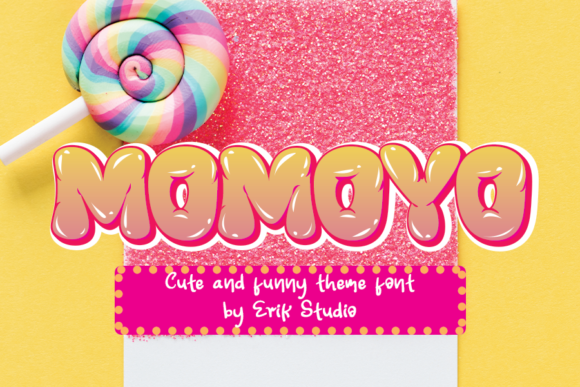 Momoyo: A Charming Display Font for Creative Projects