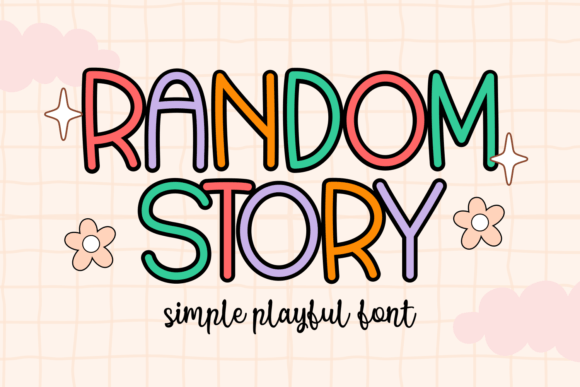 Random Story: A Playful Font for Creative Projects