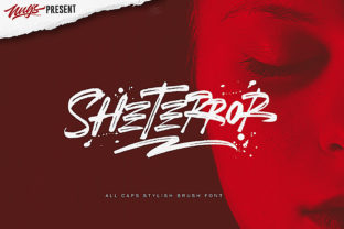 SheTerror: A Bold Display Font for Impactful Design