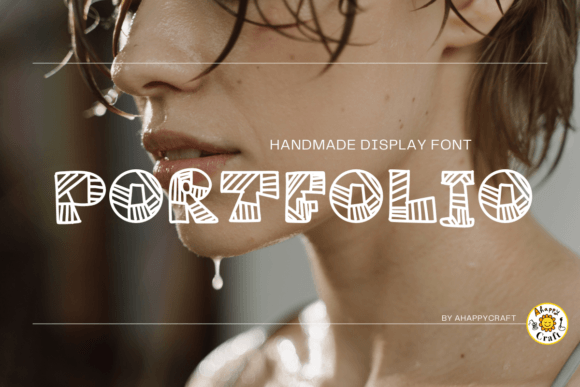 Stripey: A Unique Handmade Font for Creative Projects