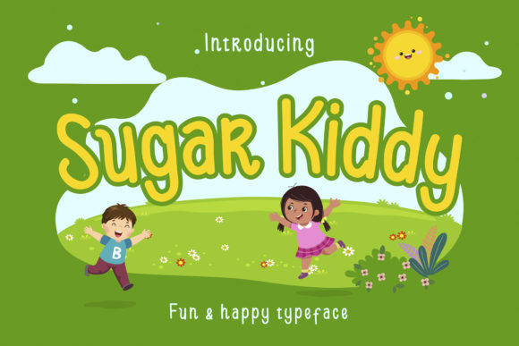 Sugar Kiddy: A Charming Font for Creative Projects